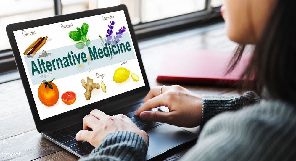 Alternative Medicine Health Herb Therapy Concept