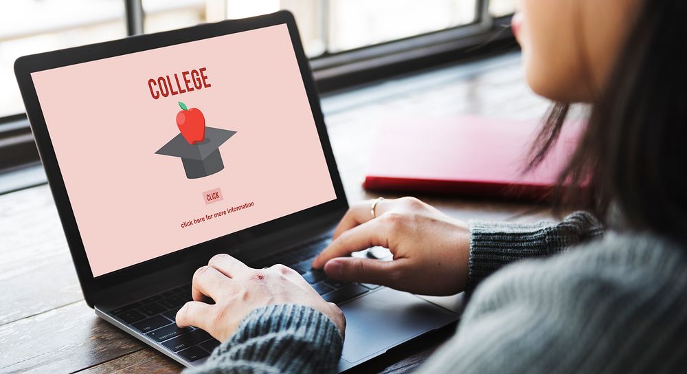 College Education Graduation Successful College Concept