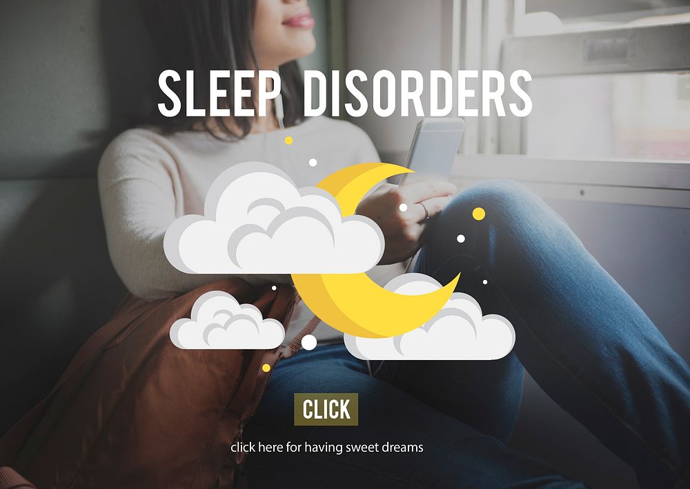 Sleep Disorder Disturbed Insomnia Depression Concept