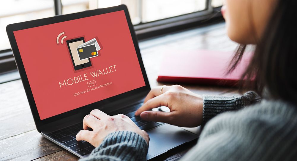 Online Banking Mobile Wallet E-banking Concept