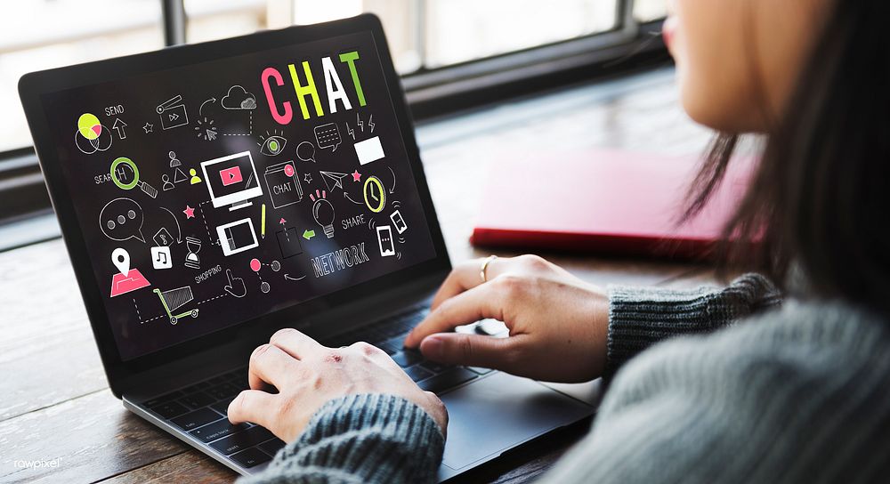 Chat Chatting Social Network Technology Concept