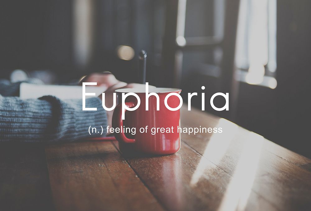Euphoria Feeling Great Pleasure Happiness Concept