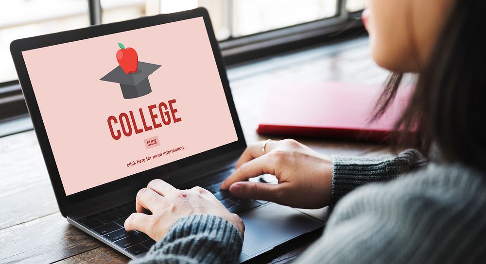 College Education Graduation Successful College Concept