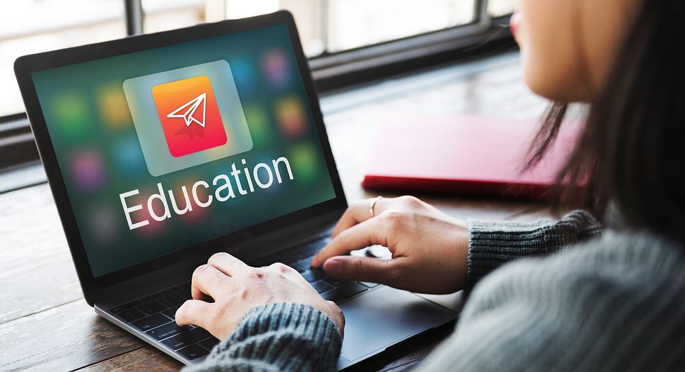 Academic E-Learning Education Online Application Concept