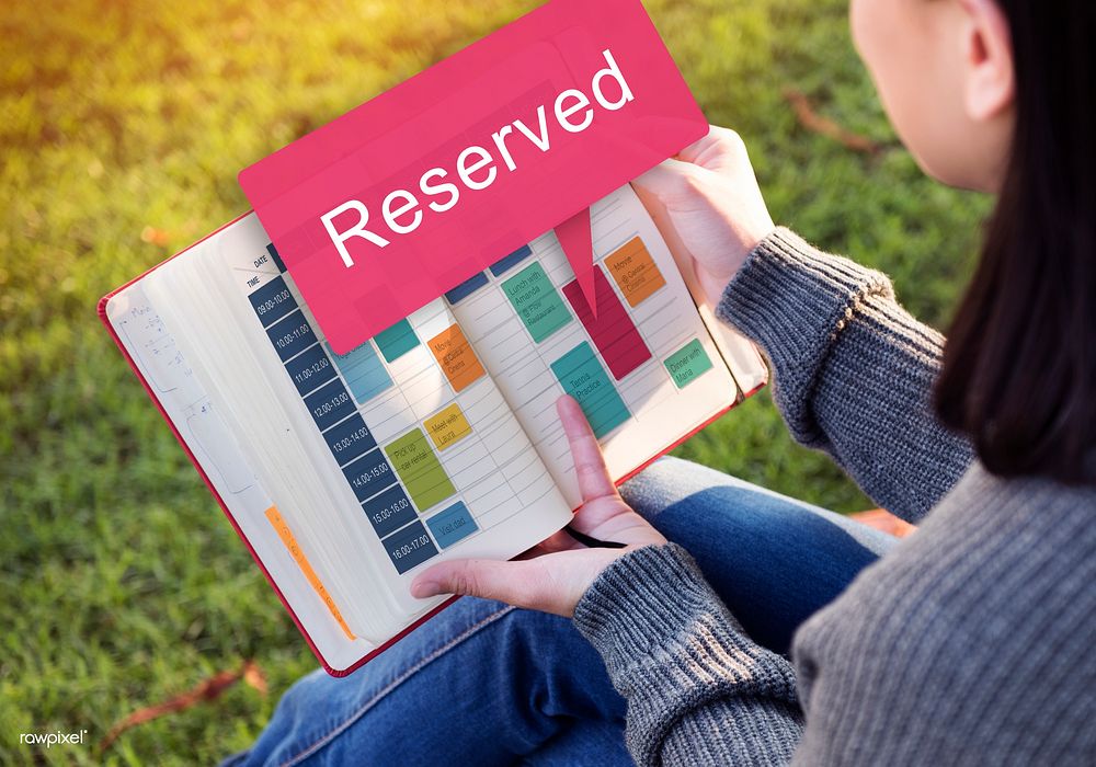 Reserved Private Restaurant Seating Service Setting Concept