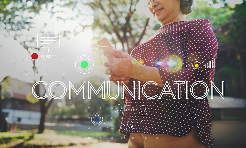 Communication Message icon graphic concept
