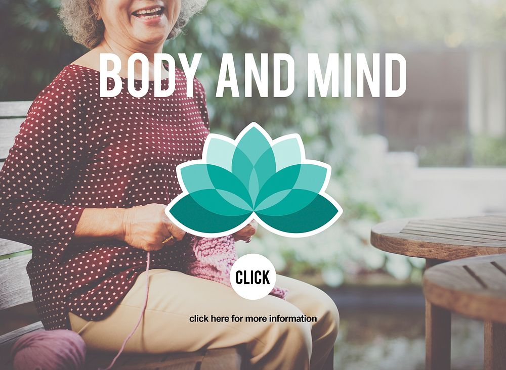 Body and Mind Life Meditation Concept