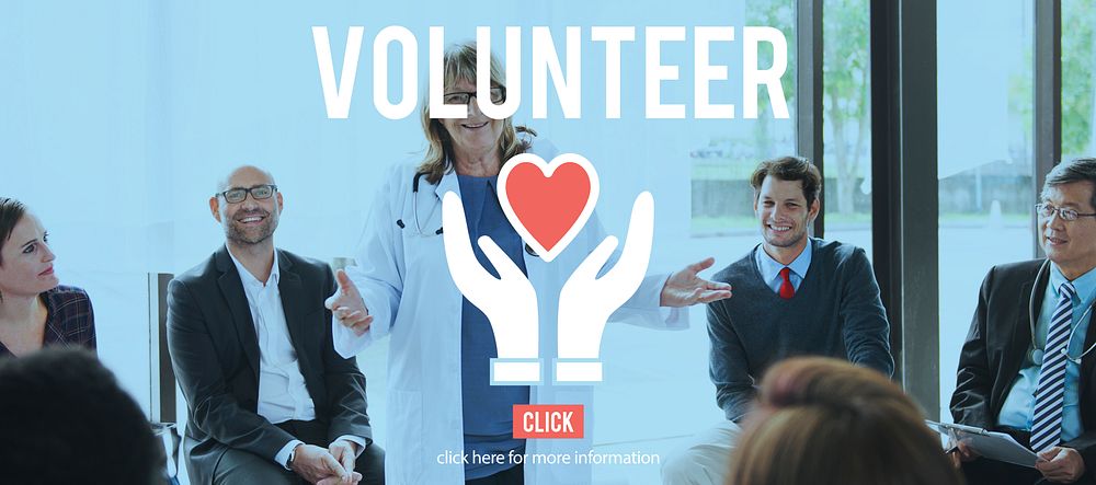 Volunteer Organization Social Help Support Concept