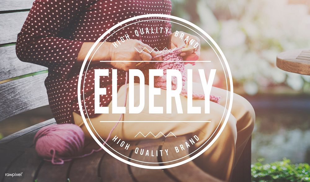 Elderly Senior Adult Mature Silver-Haired Concept