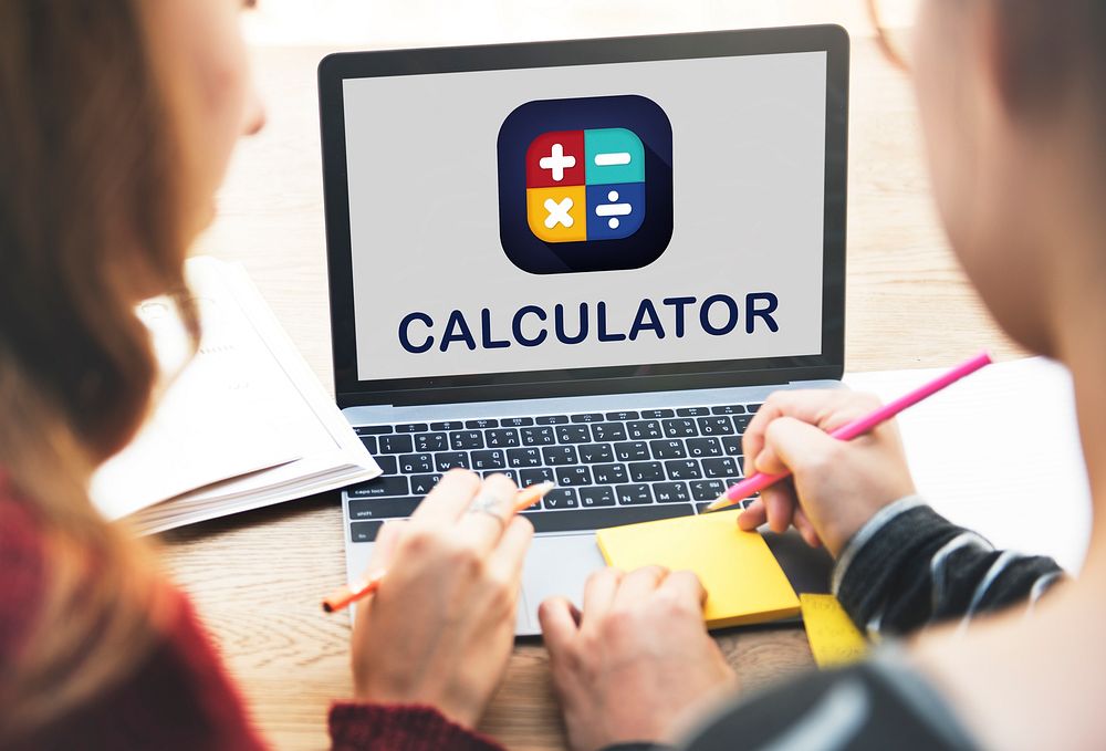 Calculator Financial Function Buttons Concept