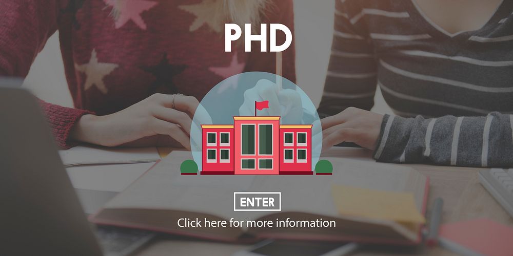 PHD Academic Education Degree Study Concept