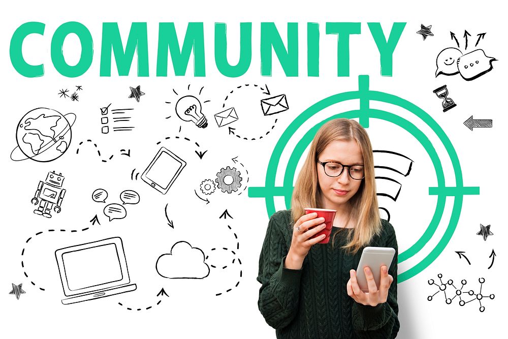 Connection Target Wifi Signal Graphics Free Photo rawpixel