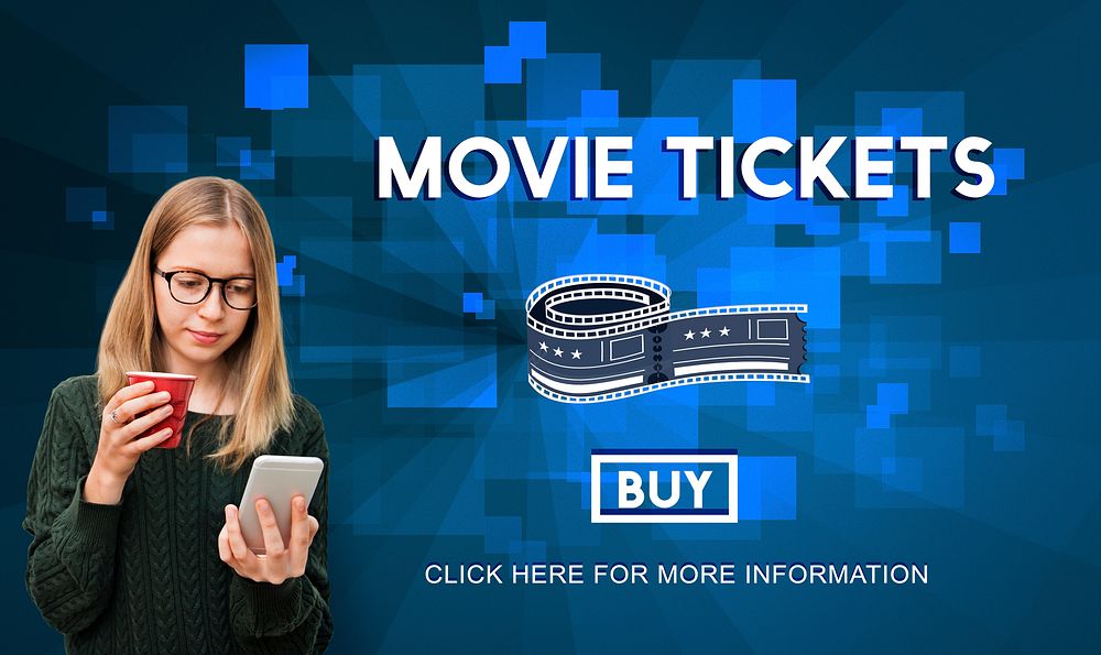Movie Tickets Nights Audience Cinema Theater Concept