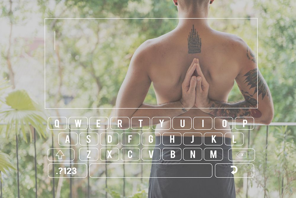 Keyboard Keypad Global Communications Connection Concept