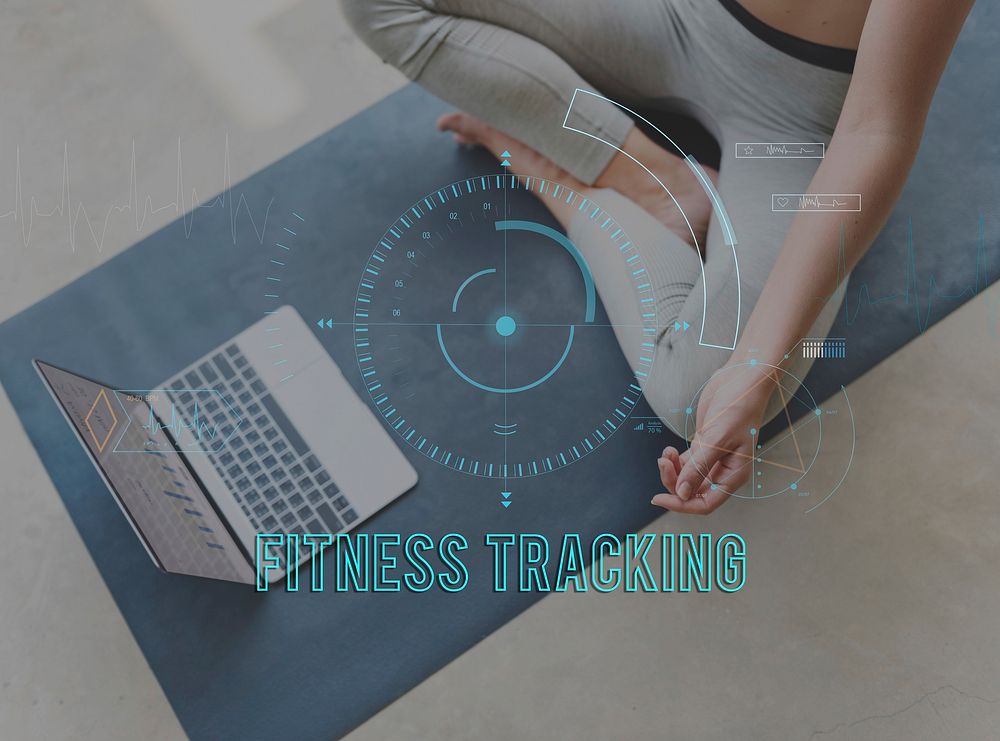 Health Fitness Healthcare Tracking Technology Concept