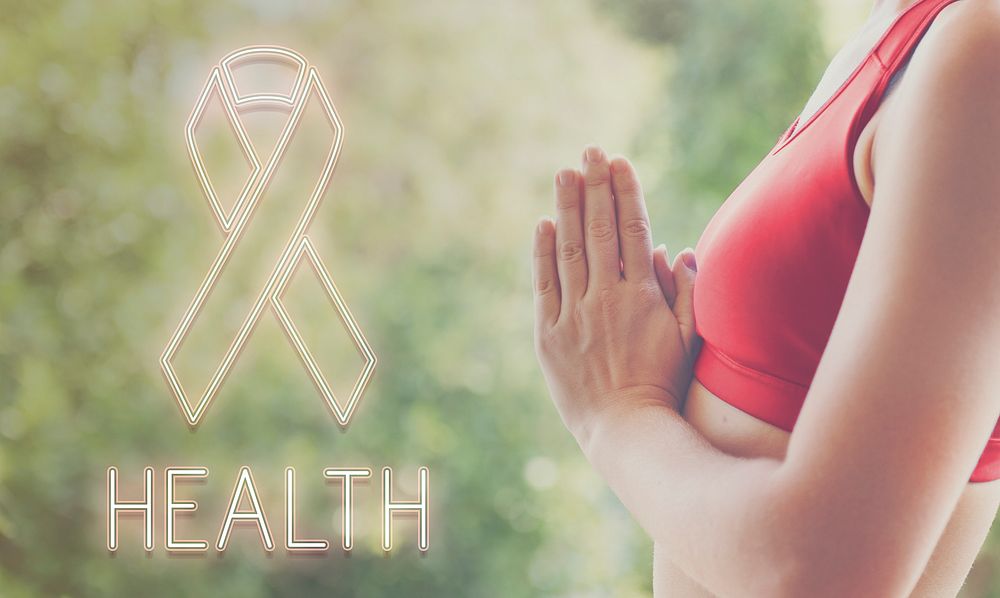 Womens Health Awareness Ribbon Concept
