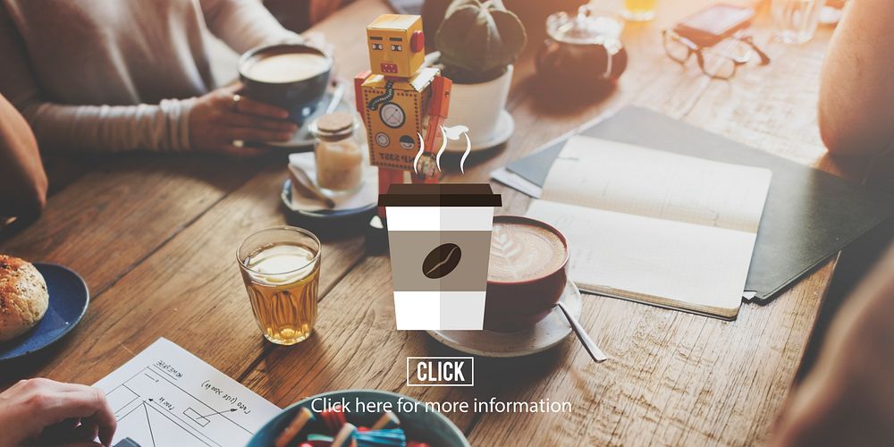 Coffee Shop Cup Hot Beverage Concept