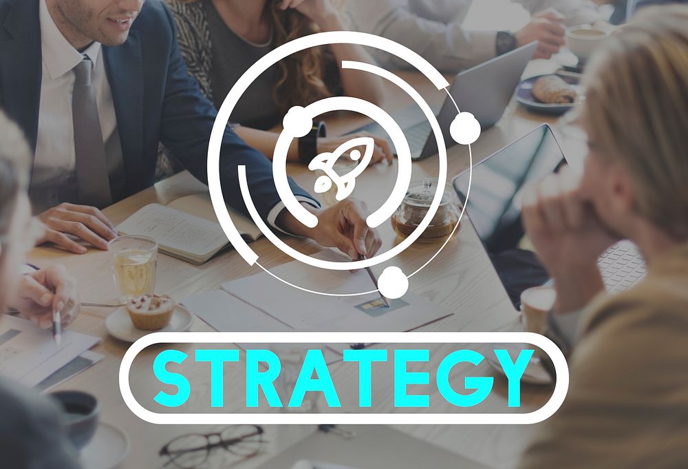 Strategy Successful Target Growth Progress Concept