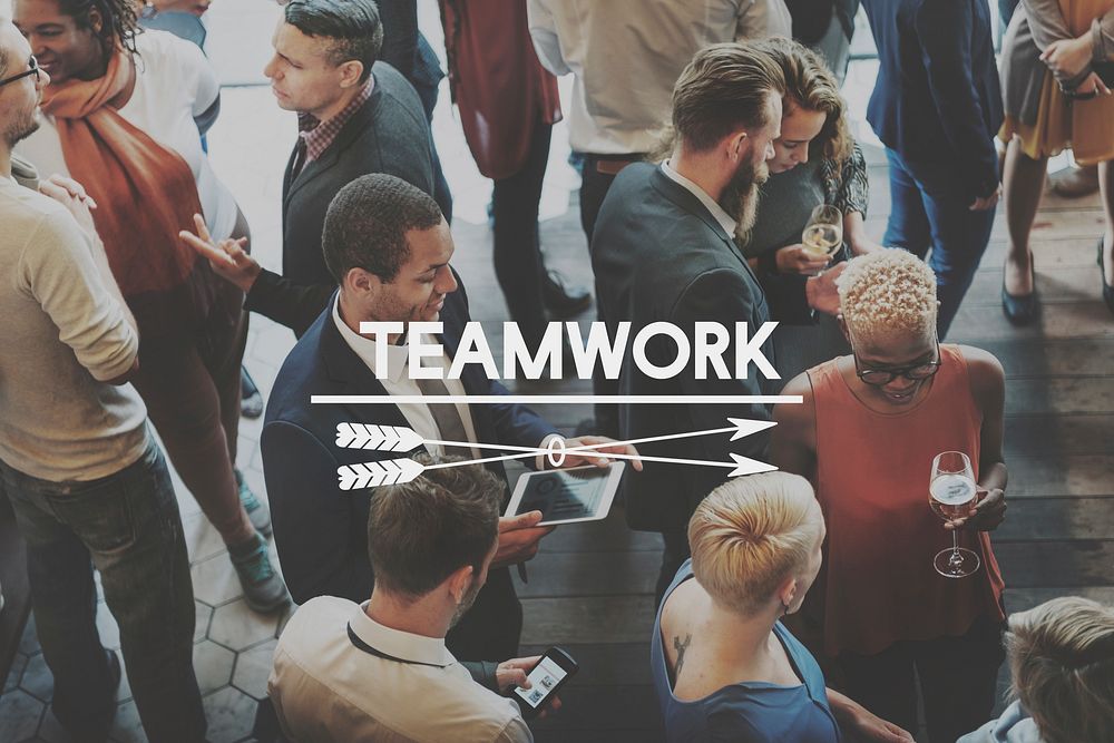 Team Teamwork Teambuilding Synergy Empower Concept