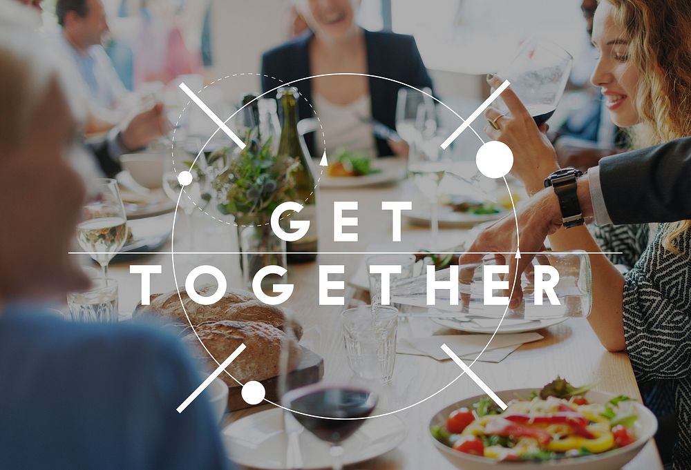 Get Together Gethering Support Teamwork Concept