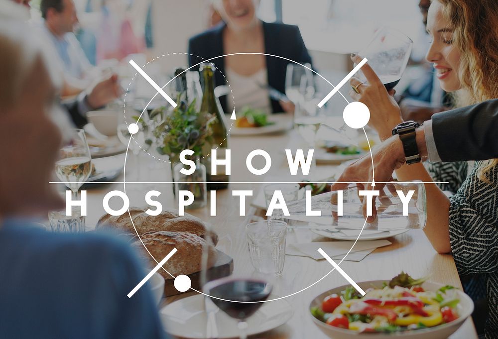 Hospitility Catering Tourism Welcome Visitors Concept