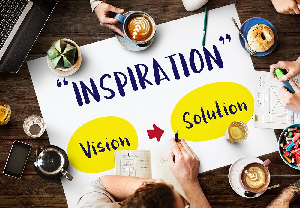 Inspiration Strategy Success Vision Solution Concept