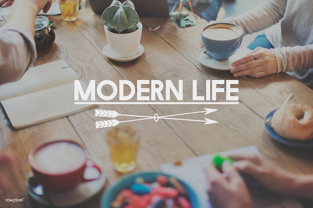 Modern Present Life Lifestyle Now Concept