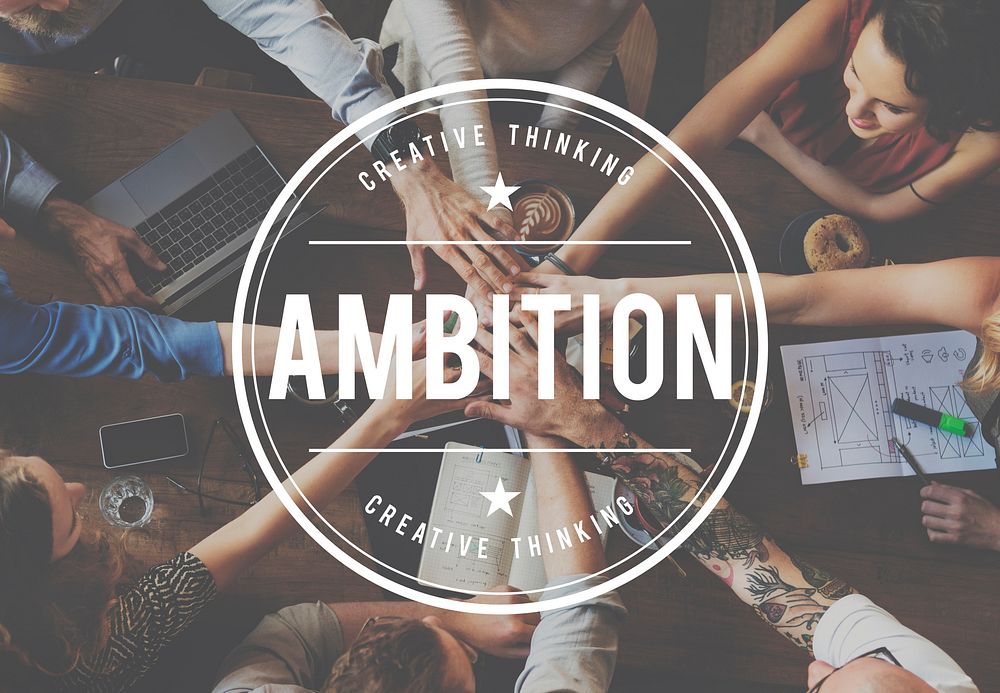 Ambition Goal Motivation Leader Aim Concept