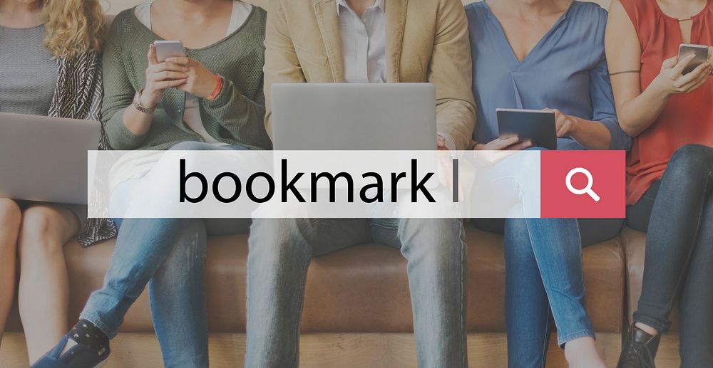 Bookmark Book Reading Search Word Concept