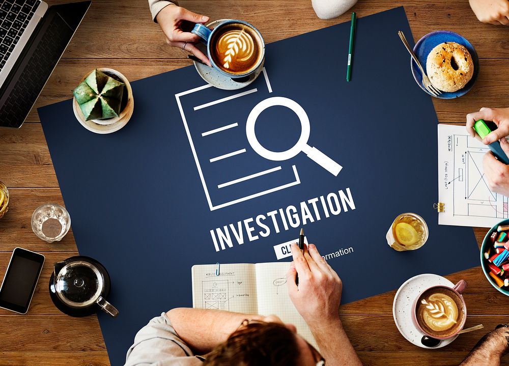 Investigation Results Analysis Discovery Concept