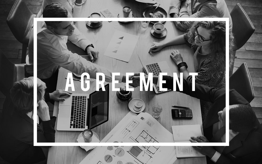 Agreement Agreed Support Teamwork Concept