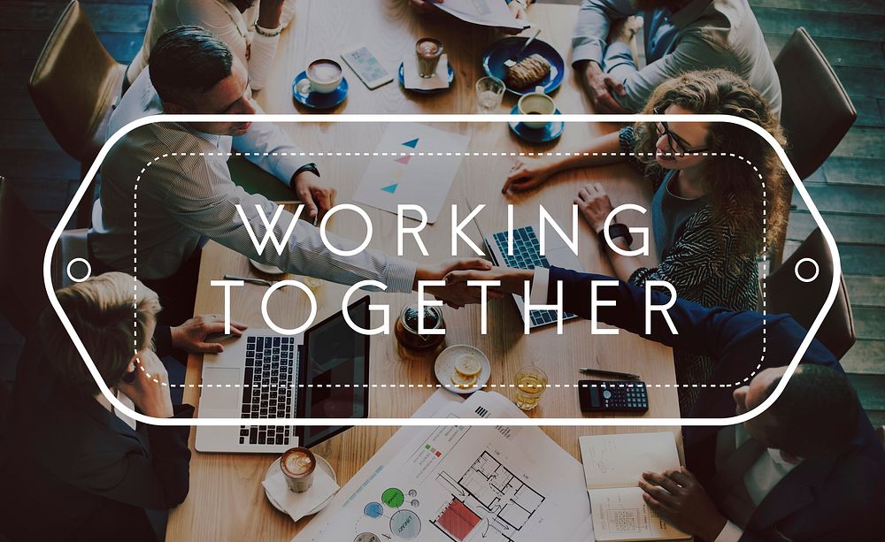 Work Together Alliance Team Association Unity Concept