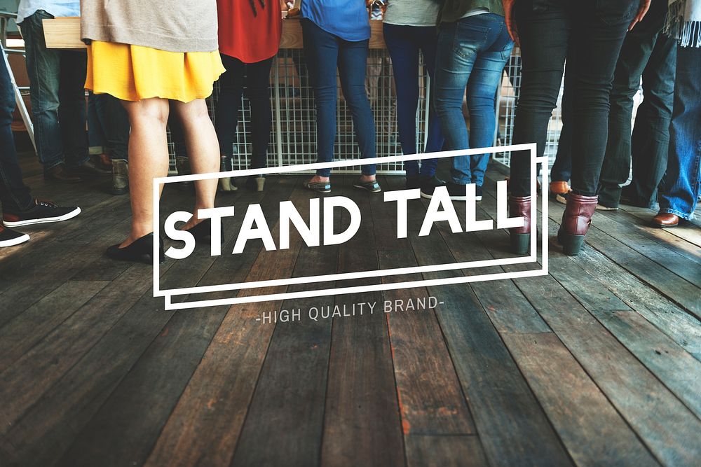 Stand Still Community Family Friends Together Concept
