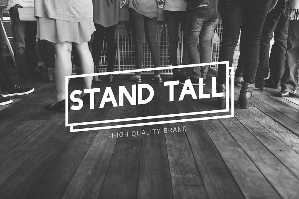 Stand Still Community Family Friends Together Concept
