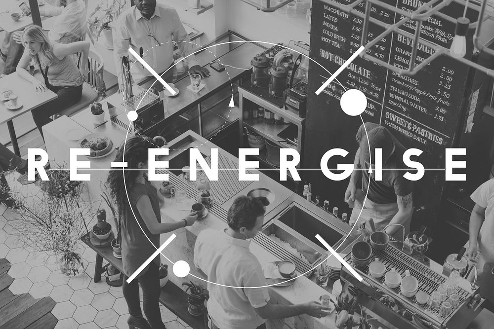 Energize Efficiency Refreshment Renew Vitalize Concept