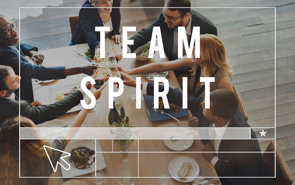 Team Spirit Cooperation Collaboration Work Concept