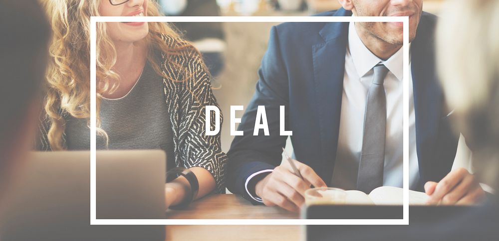 Deal Business Work Agreement Sale Concept