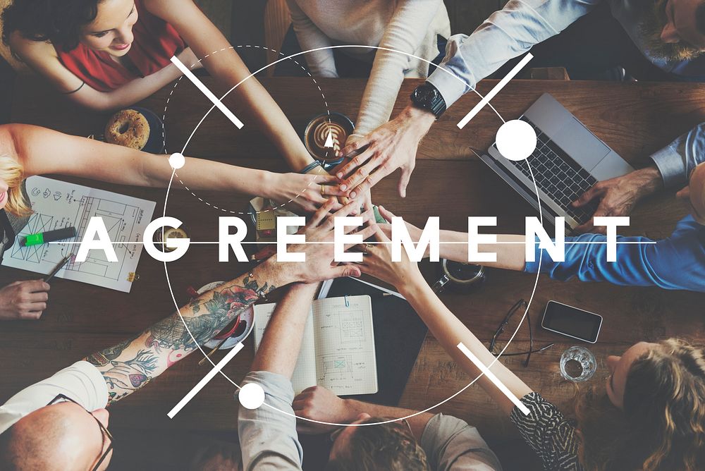 Agreement Contract Negotiation Communication Connection Concept