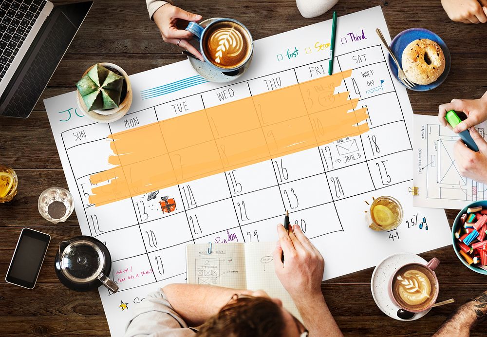 Appointement Agenda Calendar Meeting Reminder Concept