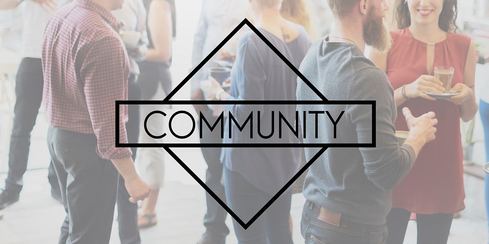 Community Society Citizen Unity Group Concept