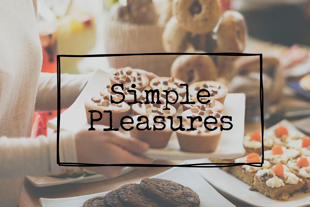 Tasty Yammy Simple Pleasure Food Meal Concept