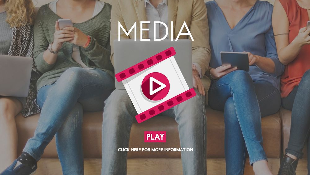 Media Digital Communication Television Social Concept