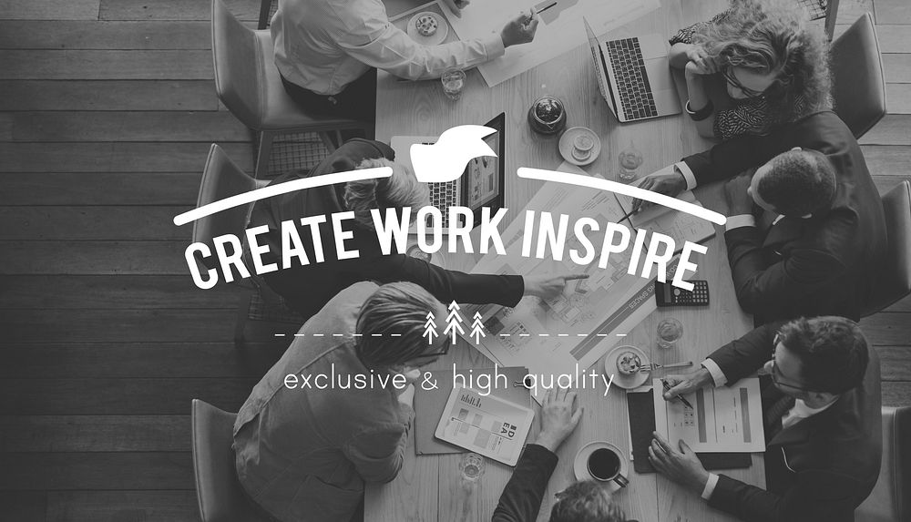Create Work Inspire Development Future Concept