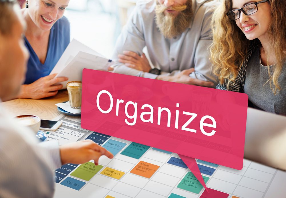 Organize Design Resource System Manual Concept