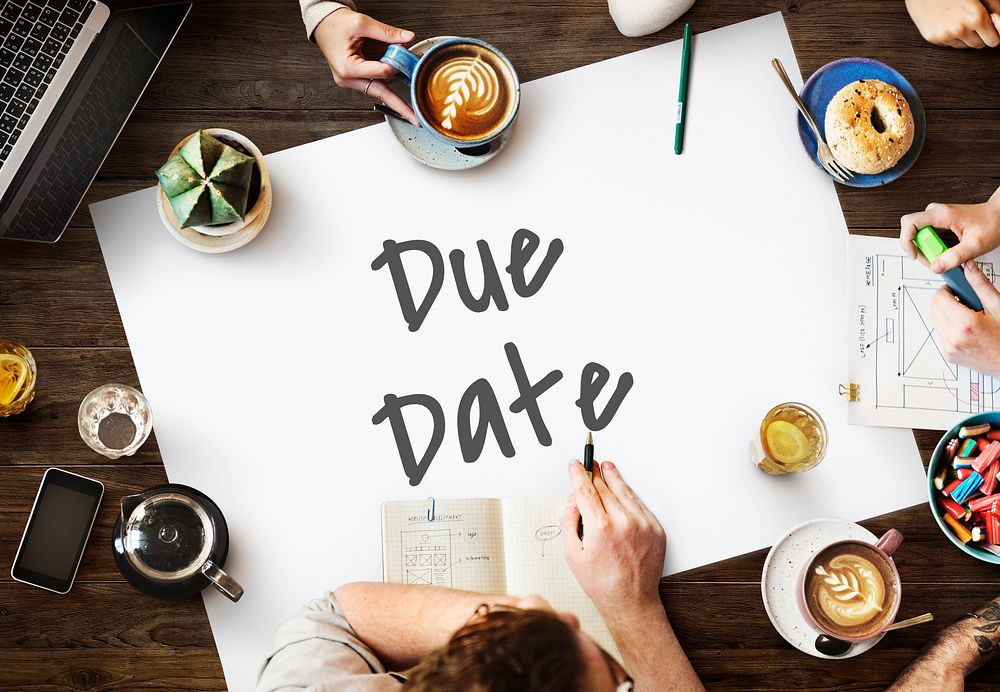 Due Date Deadline Agenda Management | Free Photo - rawpixel