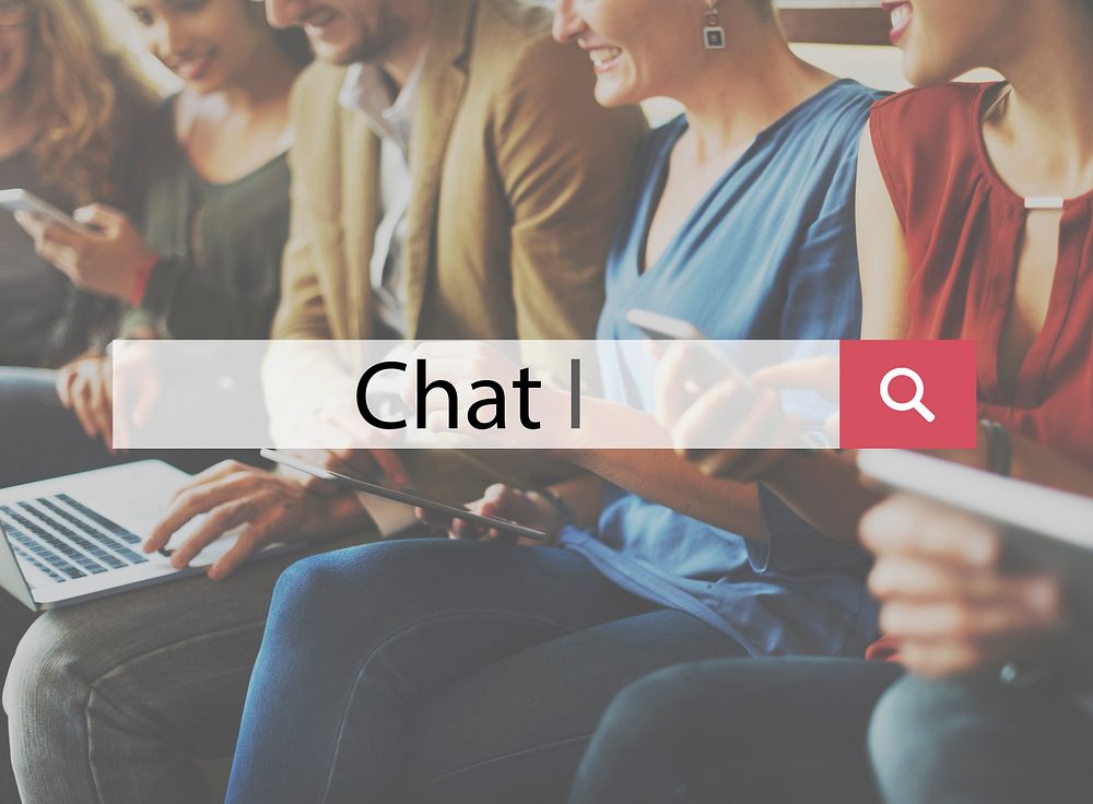 Chat Blog Communication Networking Social Concept