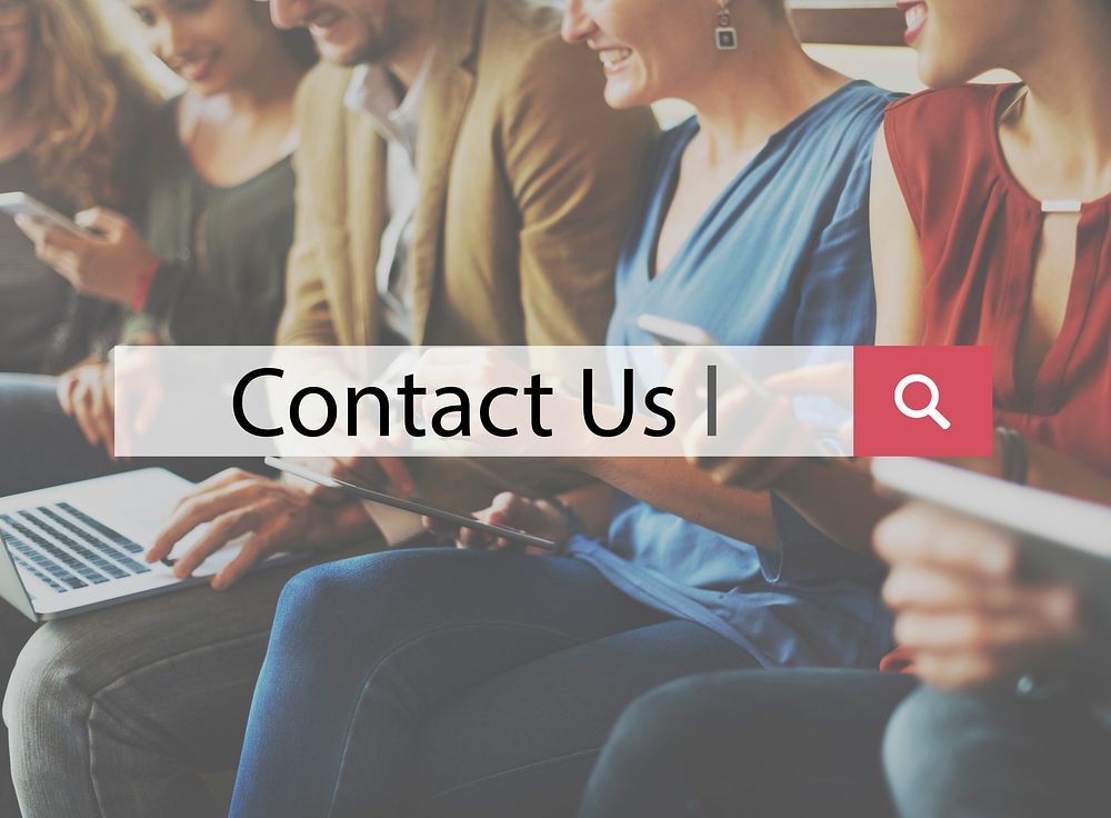 Contact Us Customer Care Support Assistance Concept