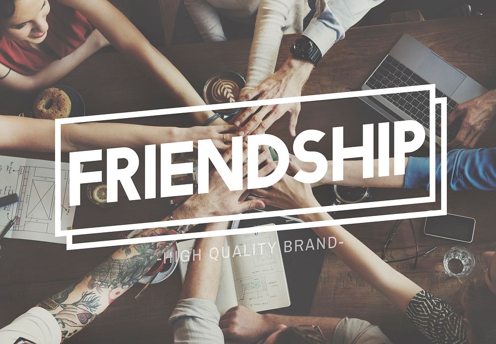 Friends Friendship Connection Togetherness Relationship Community Concept