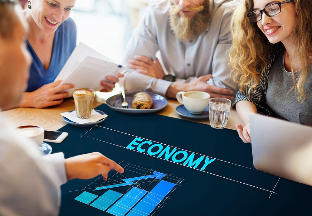 Economy Business Growth Graph Graphic Concept