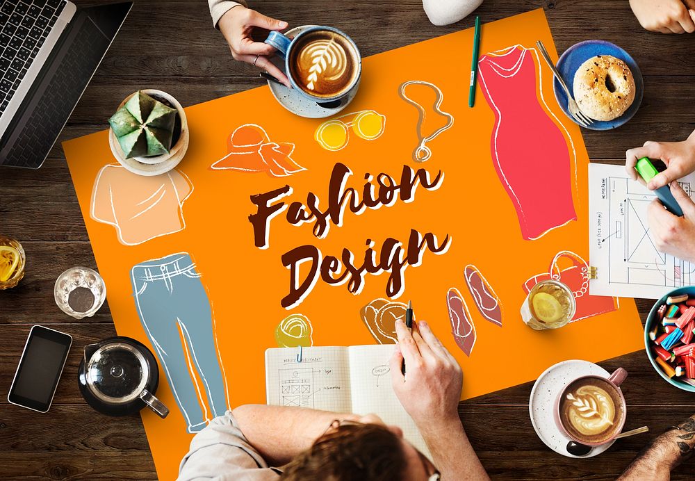 Fashion Apparel Garment Design Graphic Concept